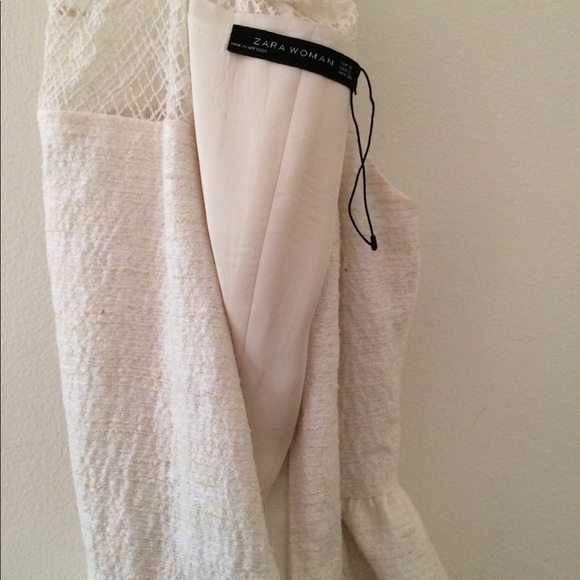 Sleeveless linen dress - Picture 3 of 4